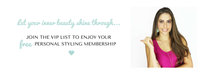 Vip List, your free personal styling membership