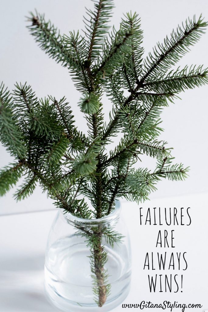 Failures are always wins