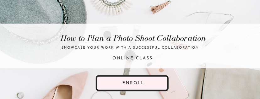 Online class photo shoot collaborations
