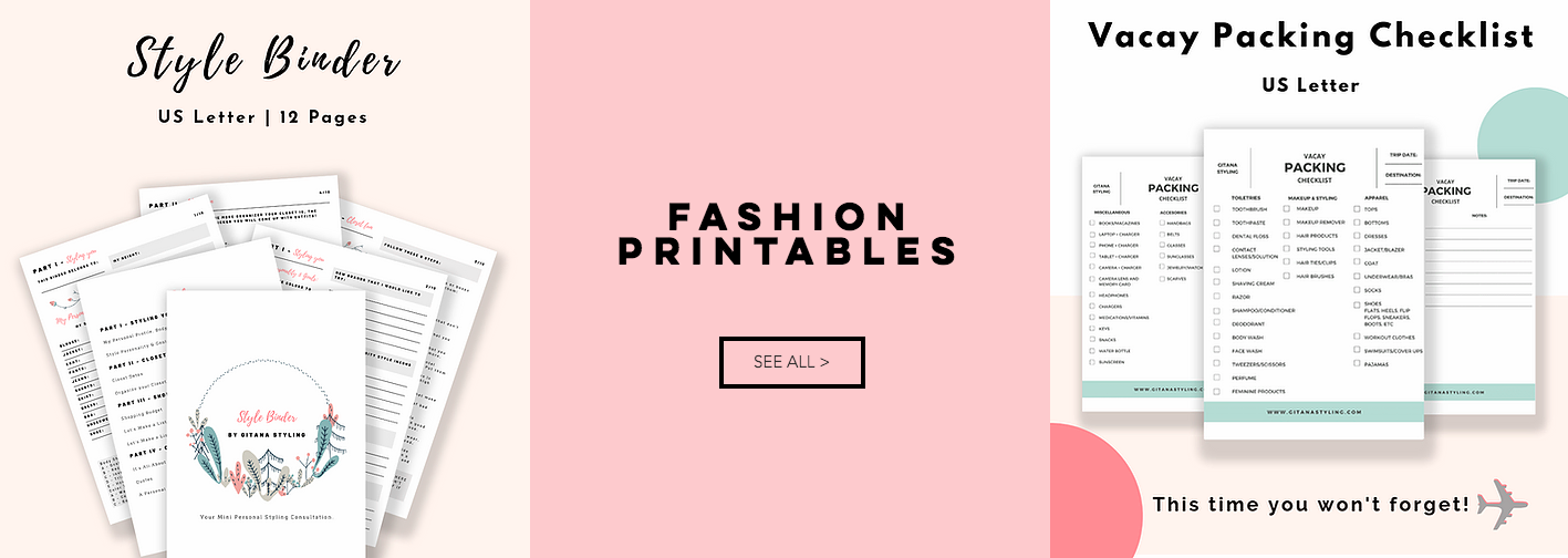 Fashion printables