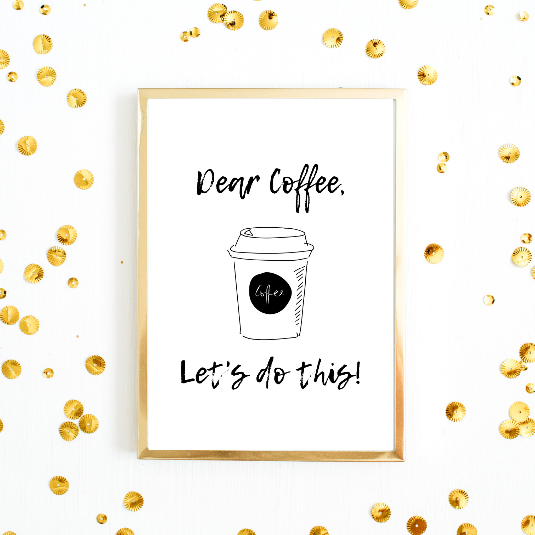Dear coffee